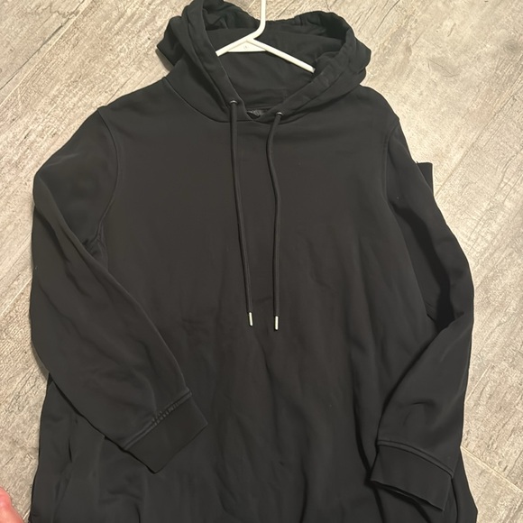 COS BLACK SWEATSHIRT DRESS. large - Picture 2 of 3